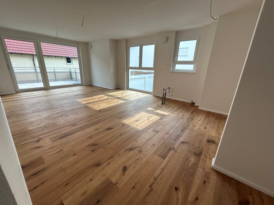 LETZTE 4-ZIMMERWOHNUNG – NEUBAU – BARRIEREFREI – SOFORT VERFÜGBAR - Küche, Wohn-Essbereich Whg4 (8433)