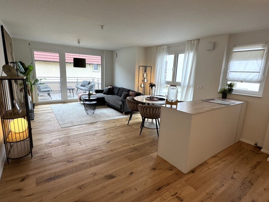 LETZTE 4-ZIMMERWOHNUNG – NEUBAU – BARRIEREFREI – SOFORT VERFÜGBAR - Wohn-/Essbereich (6896)