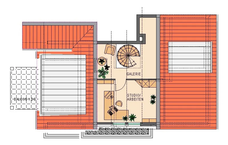 Großzügige 4-Zimmer-Maisonette-Wohnung in Hbg.-Gültstein - 2. DG (14625)