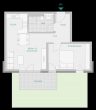 Moderne 2-Zimmer-Wohnung mit Südterrasse & kleinem Gärtchen - H1_Wohnung_2