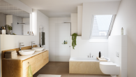 Moderne 2-Zimmer-Wohnung mit Südterrasse & kleinem Gärtchen - Bad - Whg. 13