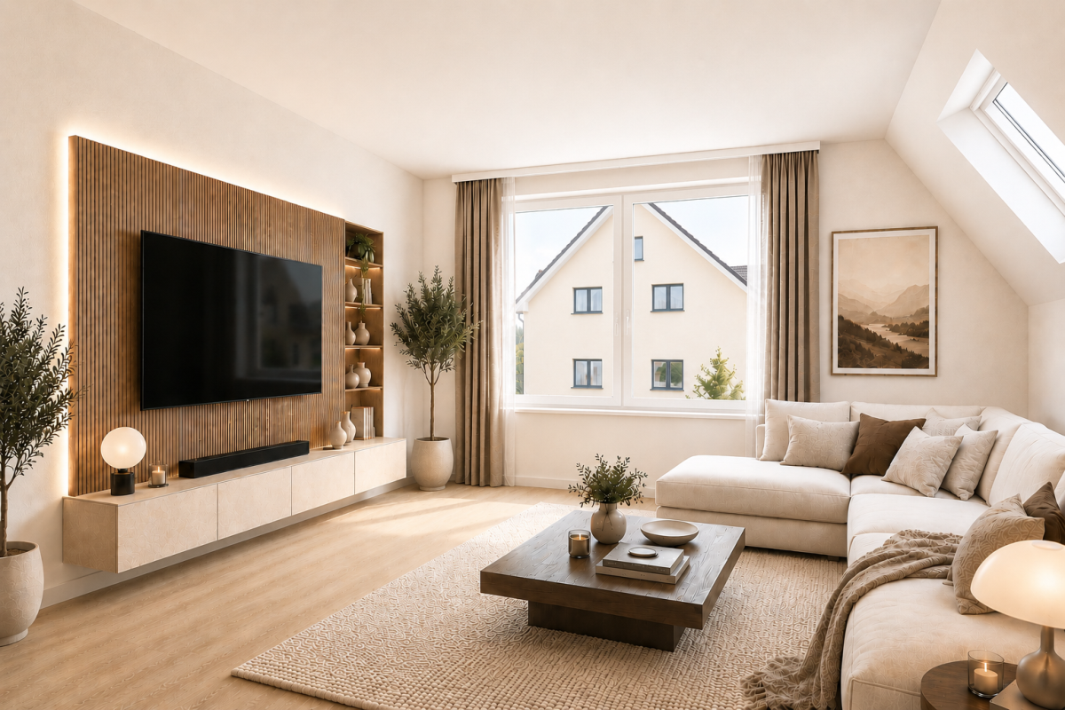 Penthouse Wohnbereich