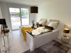 Schlafzimmer - Wohnung 3 - Barrierefreie, helle 2-Zi.-Wohnung im betreuten Wohnen mit Terrasse – komfortabel & zentral.