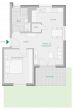 Perfekt geschnittene 2 Zimmer mit toller Terrasse & Garten - Wohnung 10 - Haus 2