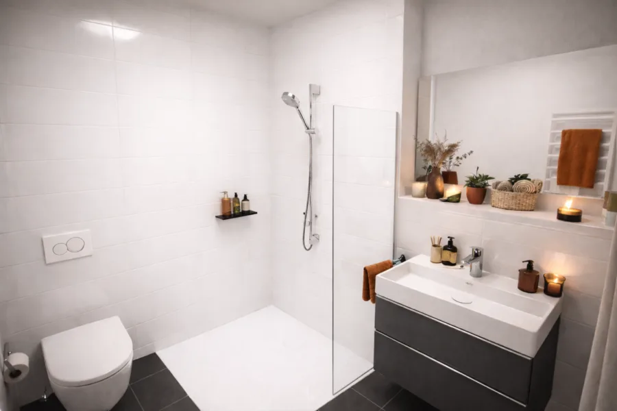 Mitten in Renningen: 2 Zimmer mit großer West-Terrasse - Whg 3 -Bad (13996)