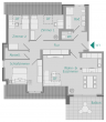 Wohnung 7 - Moderne Dachgeschosswohnung mit 4 Zimmern, Gäste-WC & Abstellraum – Helles Wohnen auf höchstem Niveau
