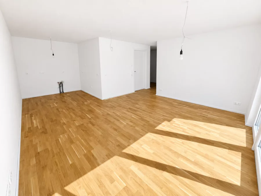 Moderne 2-Zimmer mit Süd-Balkon & Abstellraum – Helle Räume & zentrale Lage – mit Aufzug - Whg 5 - Wohnen, Essen, Kochen (13119)