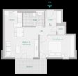 Lage, Lage, Lage: 2 Zimmer mit tollem Süd-Balkon + EBK - H1_Wohnung_5