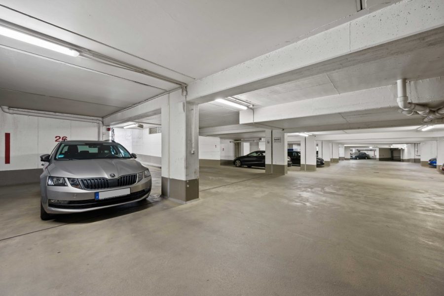 Großzügige 3-Zimmerwohnung mit 95,74 m², großer Südloggia, 2 Bädern & 2 Tiefgaragenstellplätzen - TG Stellplatz_1 (13004)