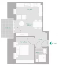Grundriss Whg. 10