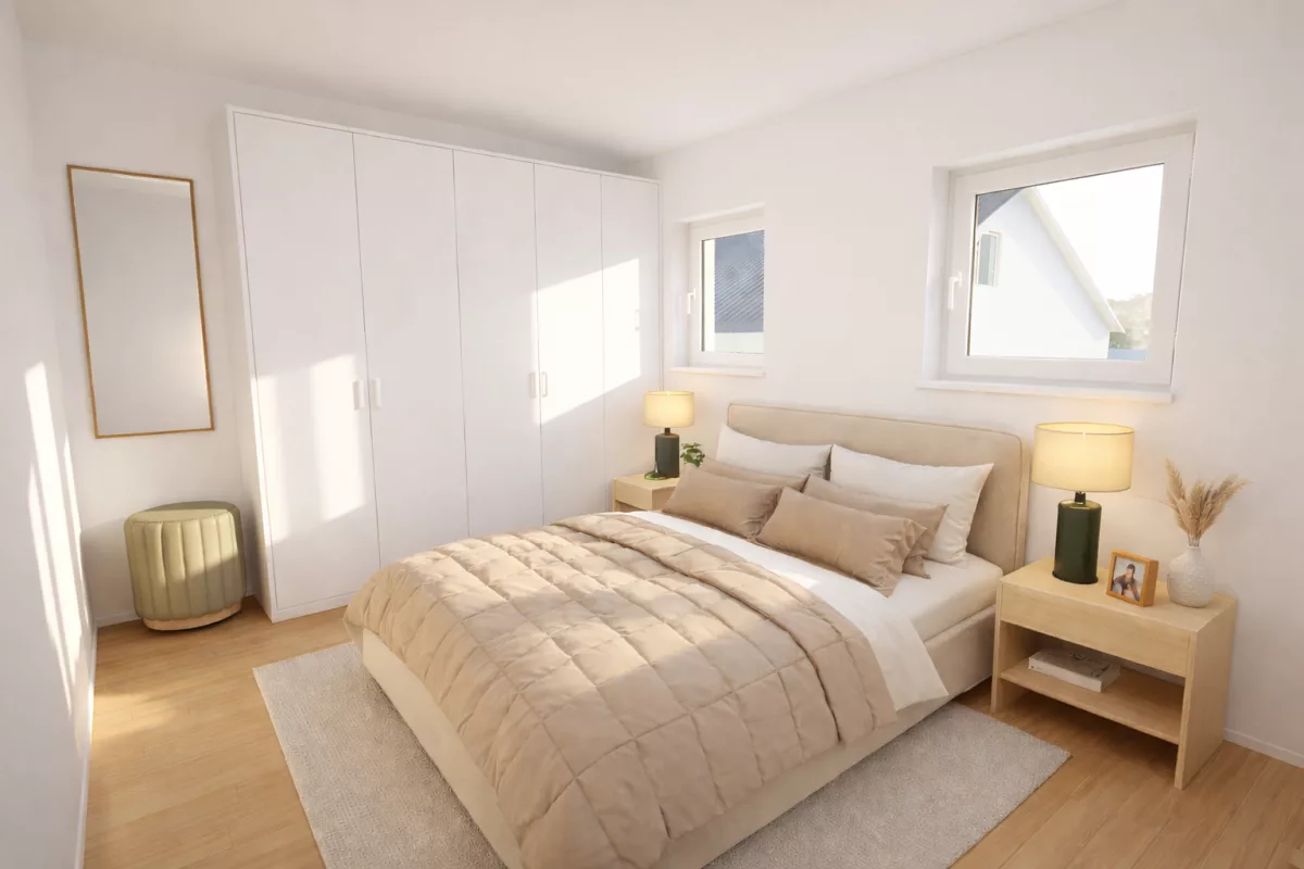 Whg 10 Schlafzimmer