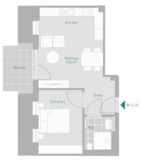 Grundriss Whg. 10