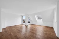 Whg 7 - Wohnen Parkett dunkel