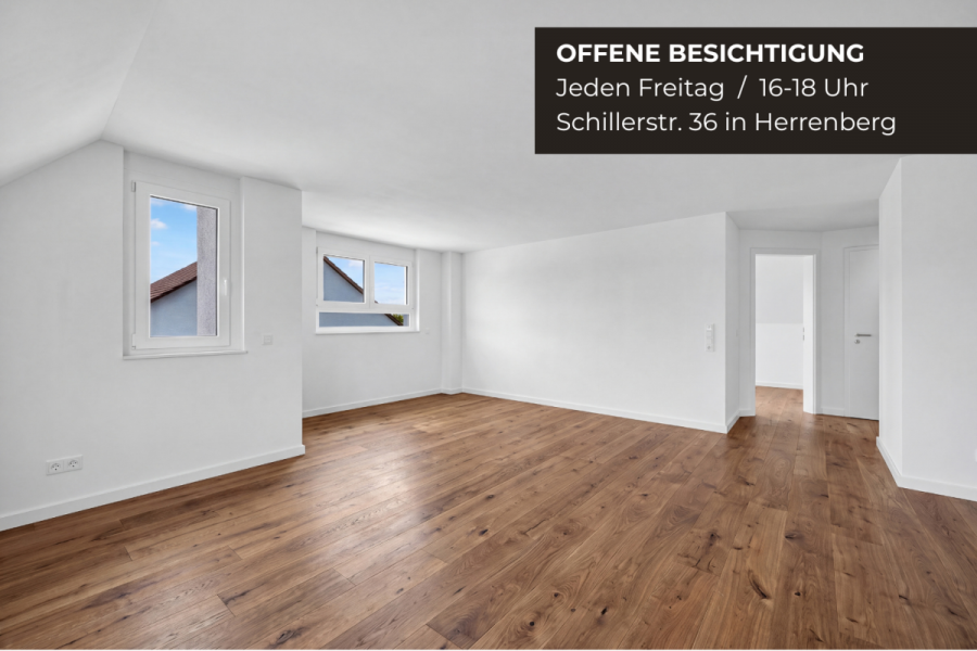 GENIALE 4 Zimmer: Kamin, Süd-Loggia & 2. Balkon – Großzügiges Wohnen auf zwei Ebenen - Offene Baustelle (11292)
