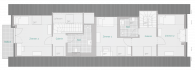 VIEL PLATZ: Helle 4-Zi-Maisonette-Wohnung mit Wohlfühlkamin - 2.Dachgeschoss - Haus 1