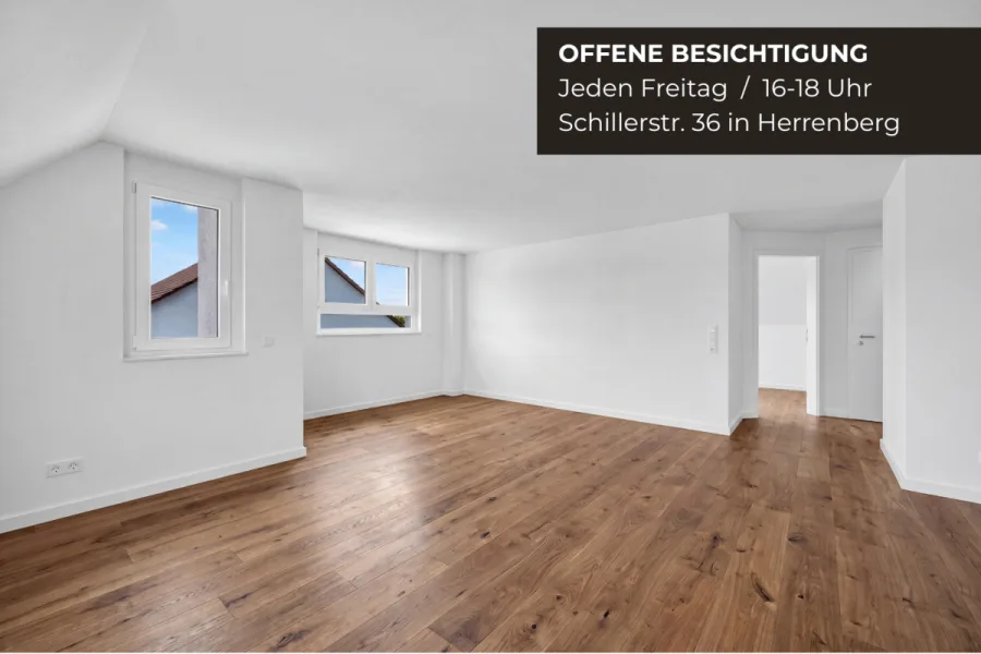 GENIALE 4 Zimmer: Kamin, Süd-Loggia & 2. Balkon – Großzügiges Wohnen auf zwei Ebenen - Offene Baustelle (14464)