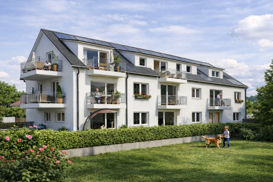 Kapitalanleger aufgepasst: KFW 40 QNG Förderfähig - West-Ansicht (13953)