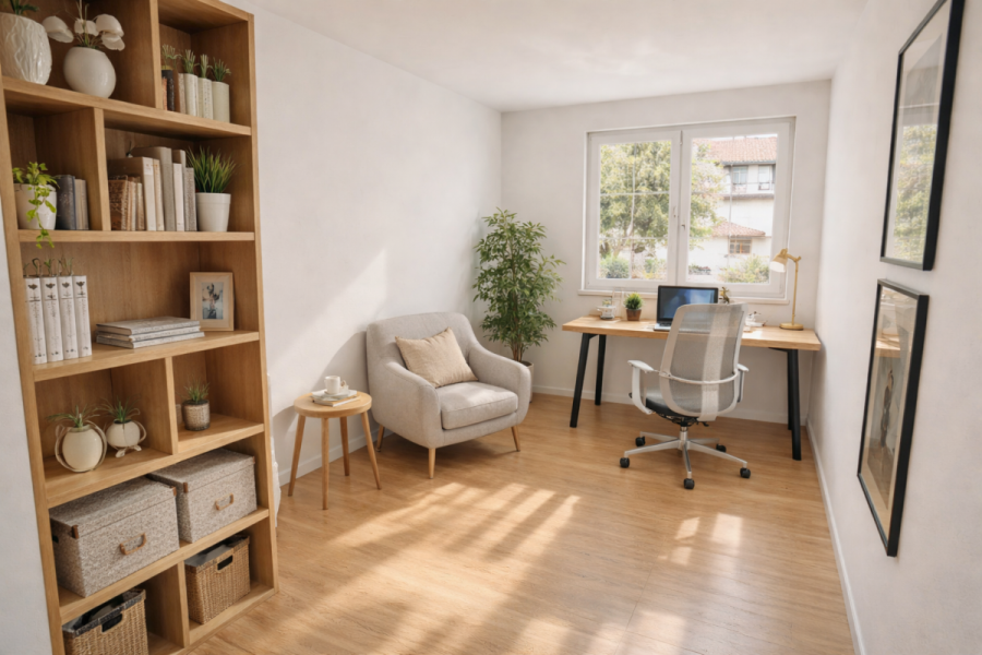 Große 3-Zimmer-Senioren-Wohnung mit Terrasse - Whg 2 - Zimmer (12687)