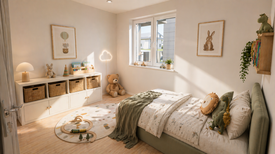 Riesige Sonnen-Terrasse: 3-Zimmer Wohnung – KFW40 QNG - Whg 4 Zimmer (10680)