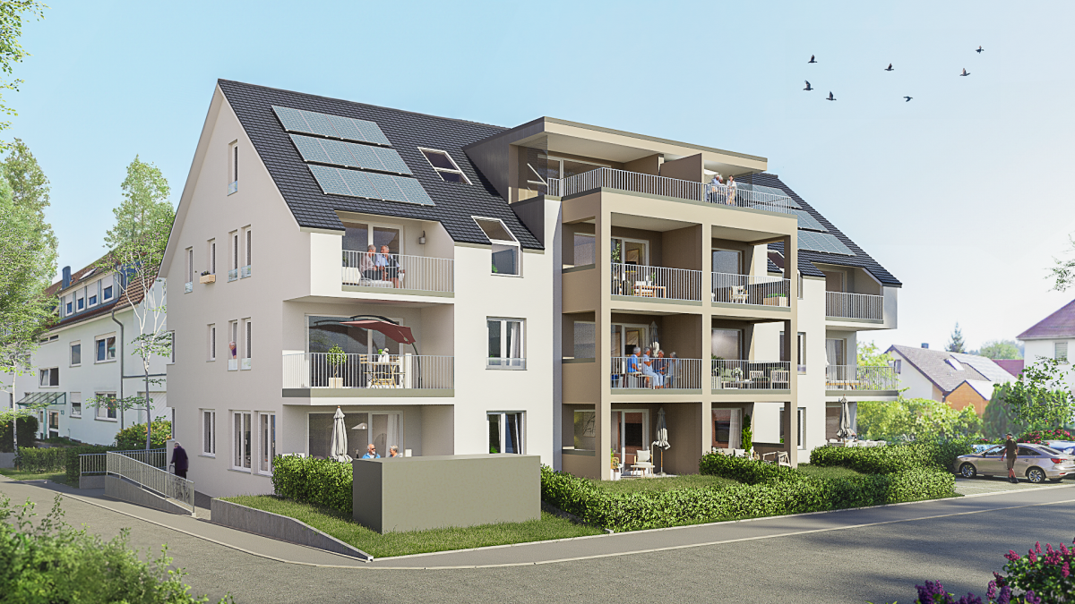 Altersgerechte 3-Zi-Wohnung im Dachgeschoss, 71154 Nufringen, Dachgeschosswohnung