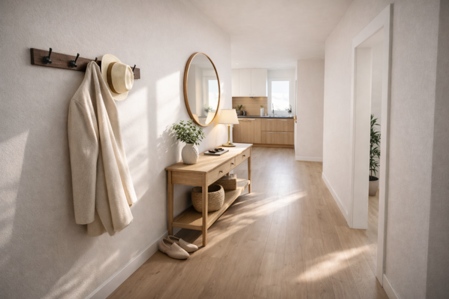 Altersgerechte 3-Zi-Wohnung im Dachgeschoss - Whg 9 - Flur (5605)