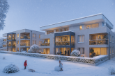 SCHÖNBUCH QUARTIER im Winter - Zuhause im Alter – 2-Zi-Senioren-Wohnung – Kapitalanlage!