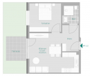 Grundriss Whg. 2