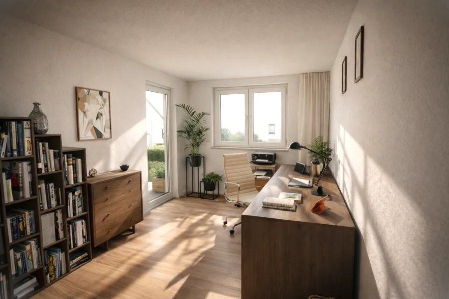 Helle 3-Zimmer-Wohnung im Erdgeschoss mit großzügigem Garten – Perfekt für Familien & Senioren - Whg 3 - Zimmer (14207)