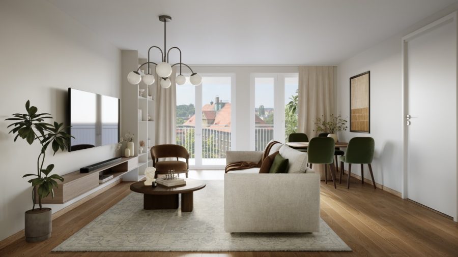 Vermieten oder selbst einziehen – 2-Zimmer-Wohnung für 60+ - Wohnung 14 (12699)