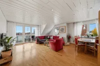 Blick zum Südbalkon