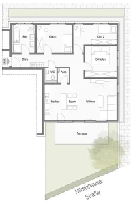 Grundriss Wohnung 10