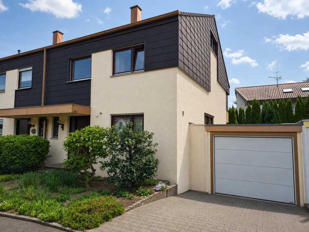 Haus mit Garage