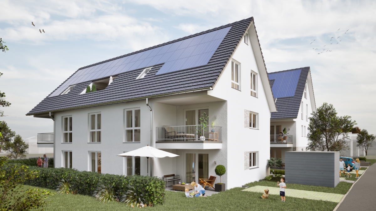 Perfekte 2-Zimmer Obergeschosswohnung mit Balkon, Abstellraum & Tageslichtbad – Komfortabel wohnen in Herrenberg, 71083 Herrenberg, Etagenwohnung