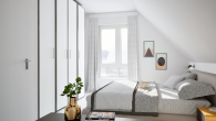 Jung & Alt: Perfekte 2-Zi-Wohnung mit großem Südbalkon - Schlafzimmer - Whg. 7
