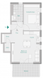 Wohnung 6 - Haus 1 - Perfekte 2-Zimmer Obergeschosswohnung mit Balkon, Abstellraum & Tageslichtbad – Komfortabel wohnen in Herrenberg
