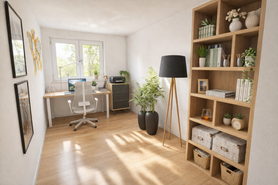 Großzügige Wohnung im Obergeschoss: 4 Zimmer, Balkon & Gäste-WC – Für hohe Ansprüche - Whg. 12 - Zimmer 1 (5624)