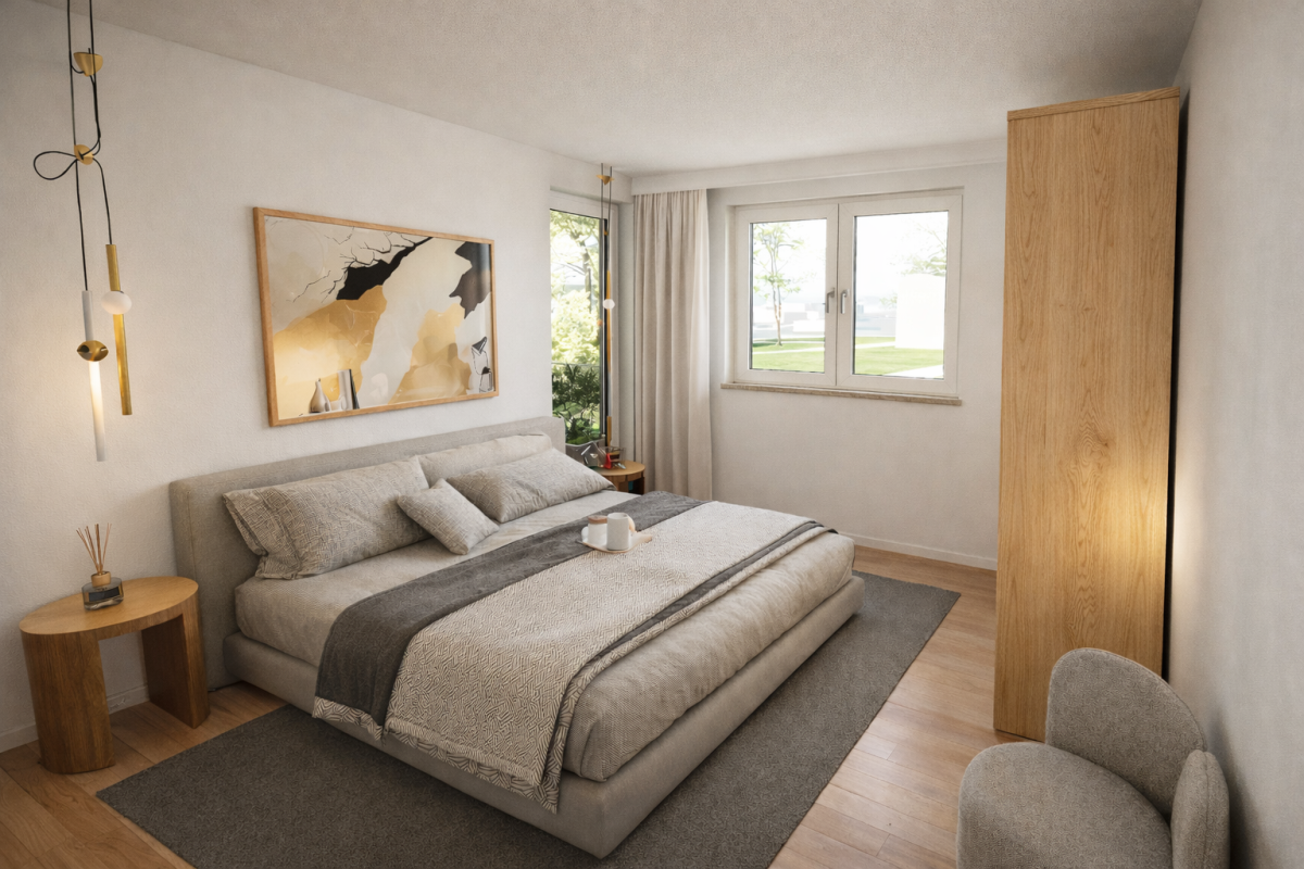 Whg 12 - Schlafzimmer