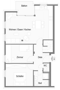 Whg 1 - Erdgeschoss