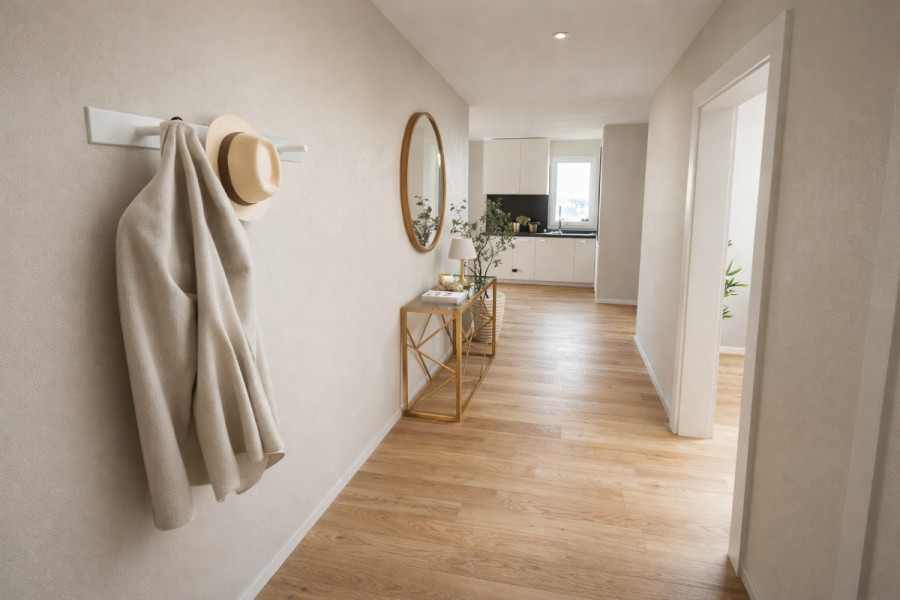 Senioren: 3-Zi-Whg. + Balkon + EBK - Whg 5 - Eingangsbereich (12657)