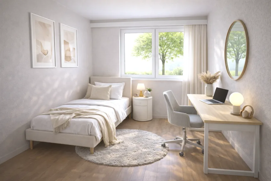 Senioren: 3-Zi-Whg. + Balkon + EBK - Whg 5 - Zimmer (13607)