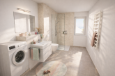 Whg 6 Tageslichtbad - Helle 3-Zi-Wohnung mit Süd-West-Loggia – Betreutes Wohnen