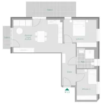 Grundriss Whg. 5