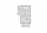 (Betreutes) Wohnen in Deckenpfronn: 3-Zimmer-Wohnung - Grundriss Wohnung 3