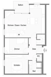 Whg 1 - Erdgeschoss