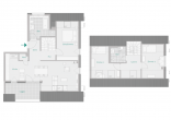 Wohnung 8 mit Kamin - Haus 1 - Stilvolles Zuhause für Familien & Paare mit hohen Ansprüchen: 4 Zimmer mitten in Herrenberg