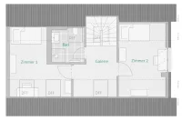 Wohnung 8 - Haus 1 - 2. DG