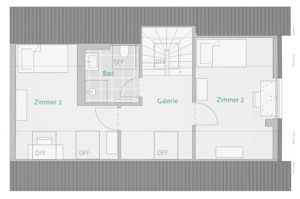 Wohnung 8 - Haus 1 - 2. DG