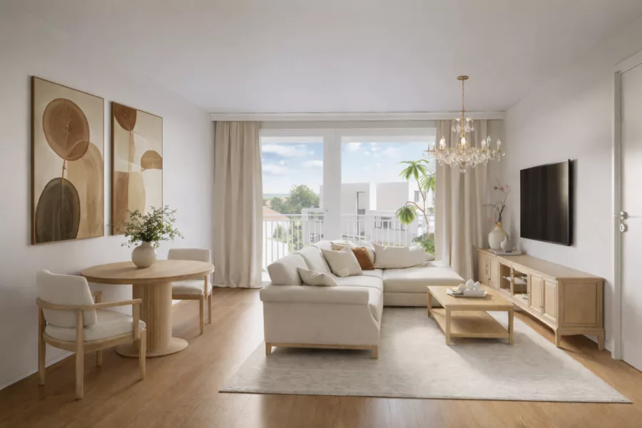 2 Zimmer im DG mit Balkon – Betreutes Wohnen - Wohnung 8 (13285)