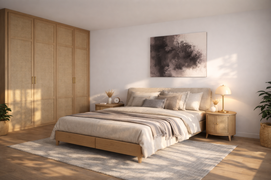 Kapitalanlage: Betreute 2-Zi-Wohnung + EBK - Whg 3 - Schlafen (12678)